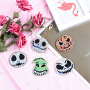 5pcs Halloween Elements Full Drill Diamond Painting Keyring Handmade Craft Newly