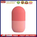 Skin Care Beauty Tool Silicone Ice Cube Tray Massager Face Roller (Pink)