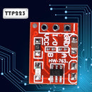 10pcs TTP223 Touching Button Switch Module Self-Locking Capacitive Switch Newly