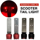 4pcs Electric Scooter Taillight for M365 1S Rear Tail Warning Lamp (Red)