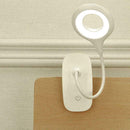 1pcs LED USB Clip On Desk Lamp Dimmable Bed Read Table Study E8LCS Light T8X4