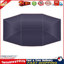 Waterproof Auto Tarpaulin Anti UV Car Sunshade Canopy (Dark Blue 4.2x2.1m) Newly