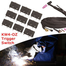 Blue Handle Welding Torch KW4-OZ Trigger Switch Electronic Switch Chip