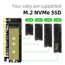 SSD PCI Express Converter M.2 PCI-E NVMe SSD to PCIe 3.0 X4/X8/X16 Adapter Card