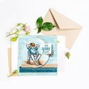 Father and Son Love Clear Stamp Silicone Seal for DIY Scrapbooking Photo Al