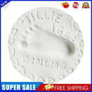 2PCS20g Baby Care Hand Foot Inkpad Soft Clay Washless Footprint Mud (White)