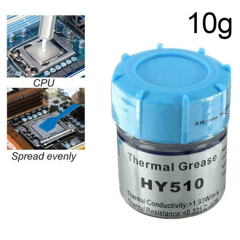 10g Cooler Heatsink For CPU PC Thermal Grease Conductive Silicone Paste E1N9