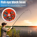 135pcs/Lot Fish Eye Fishing Beads Mixed Color Carolina Taxes Rigs Fishing Beads