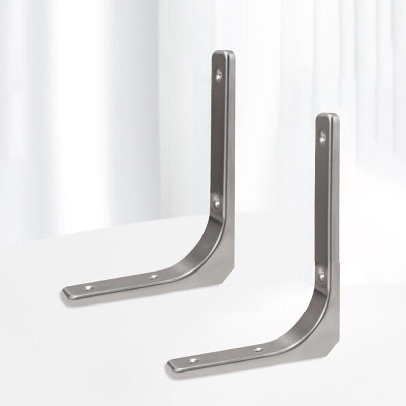 8 inch L Shaped Corner Brace Shelf Bookshelf 90 Degree Right Angle Joint Brac