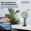 USB Mini Wind Power Handheld Fan Portable Student Office 3 Speed Outdoor Fans