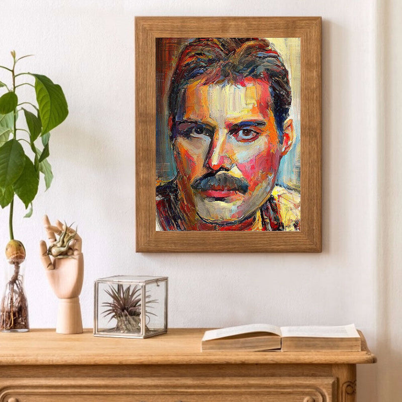 DIY Oil Drawing By Numbers Deer Frameless 40x50cm Character on Canvas Decor