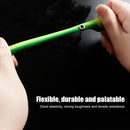 5pcs 10cm 6g Artificial Soft Loach Fishing Lures Crankbait + 5pcs Barbed Ho