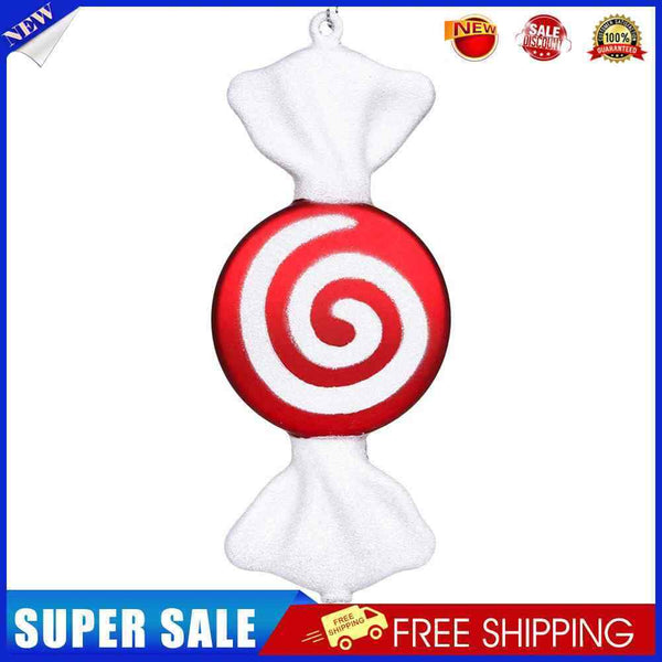 15cm Candy Pendant PVC Artificial Lollipops Christmas Tree Hanging Ornament (B)