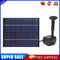 2W 6V Solar Water Pump Panel Home Garden Pond Pool Aquarium Fountain Kits