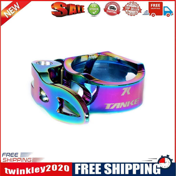 MTB Bike Seatpost Clamp Aluminum Alloy Road Bicycle Seat Tube Clip (31.8mm)