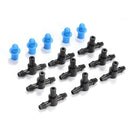 360 Refraction Spray Nozzles Water Mist Sprinkler Plants Sprayer (20pcs) Newly