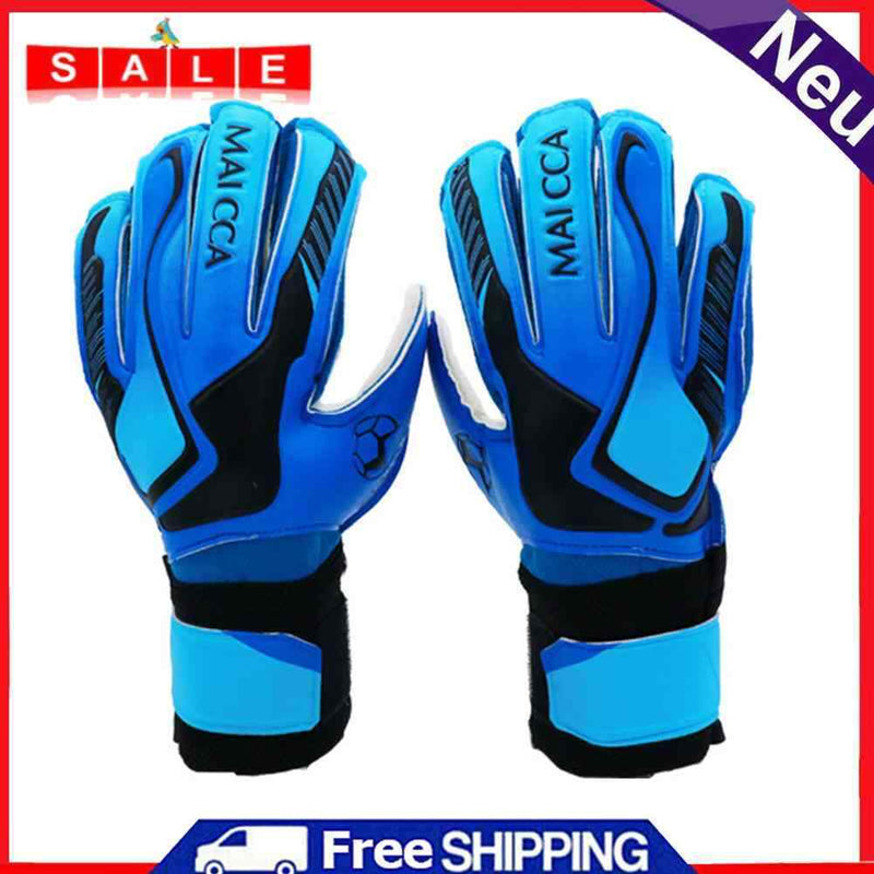 Latex Match Football Goalkeeper Gloves Wear Resistant Training Kid Goalie Gloves