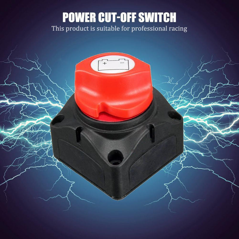 3 Position Disconnect Isolator Master 12-60V Battery Power Cut Off Switch