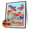 5D Partial Special Shape Crystal Drill Diamond Paint Flower Bird Butterfly Dr