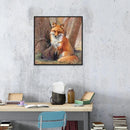 5D DIY Full Drill Diamond Painting Fox Cross Stitch Embroidery Mosaic Kit