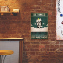 Taking Bath Dog Retro Metal Plate Tin Sign Plate Poster for Bar Club Cafe Home