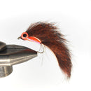 Fishing DIY Sharp Hook Fly Sea Bass Fishing Bait Squirrel Strip Fly Bait
