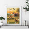 Forest Animals Oil Paint By Number DIY Acrylic Canvas Drawing Home Decorations