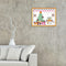 14CT Print Cross Stitch DIY Home Room Canvas Cartoon Christmas Series Needlework