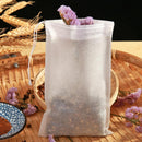 50pcs Non-Woven Drawstring Tea Bags Seal Filter Herb Spice Pouch (10x15cm) Newly