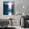 Frameless Oil Paint By Numbers Moon Fall DIY Canvas Picture Craft for Home