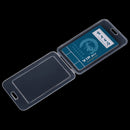 Holder Plastic Protection Sleeve IC Card Holder Business Card Case Transparent