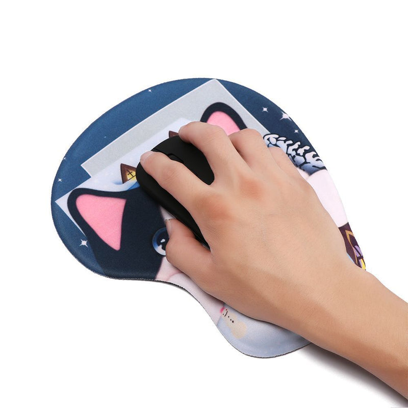Ergonomic Soft Mice Mat Mouse Pad Wrist Support Wrist Rest For PC Laptop