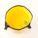 20L Folding Bucket Outdoor Camping Waterproof Water Storage Bags (Yellow) Newly