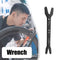 6-25mm Bicycle Wrench V-Groove Double Open End Spanner Repair Tools Black Newly