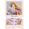 Dinosaur Cartoon File Bag Pencil Case Ring Zipper Stationery Storage Bag