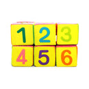6pcs Multifunctional Baby Cloth Building Blocks Rattle Soft Cubes Toys Gifts UK