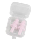 Anti-noise Waterproof Swimming Protective Earplugs + Nose Clip Kits (Pink) Newly