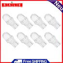 8pc 12V 5W T10 W5W White LED Side Car Wedge Read Light Width Lamps