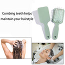 Portable Air Cushion Comb Massage Comb Anti-Static Hairbrush (Olive Green)