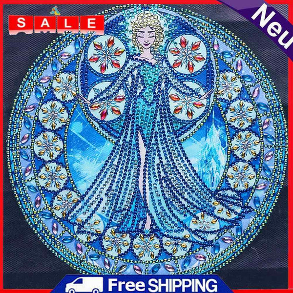 Special Shaped Girl Princess 5D DIY Diamond Painting Handwork Home Decor Craft