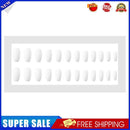 24pcs False Nail Tips Matte Frosted Nail Art Glue On Manicure Tips (Y9-B1)