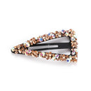 Rhinestone Shiny Hair Accessories Hair Clips Crystal Hairgrip Triangle Hairpins