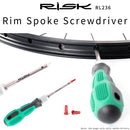 RISK Bicycle Rim Spoke Cap Installation Screwdriver Bike Repair Tool (A) Newly
