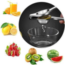 STEEL LEMON LIME SQUEEZER JUICER KITCHEN HOME MANUAL TOOL PRESS HAND P2M1