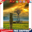 DIY Oil Paint by Numbers Prairie Windmill Hand Painted Acrylic Drawing Kit