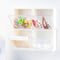Wall Mounted Storage Box Transparent Adhesive Sundry Organizer Holder Racks