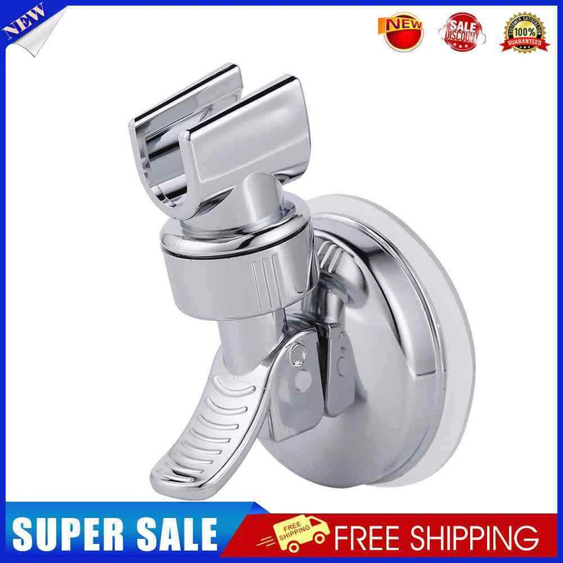 Adjustable Vacuum Suction Cup Wall Mounted Bathroom Shower Head Holder Rack