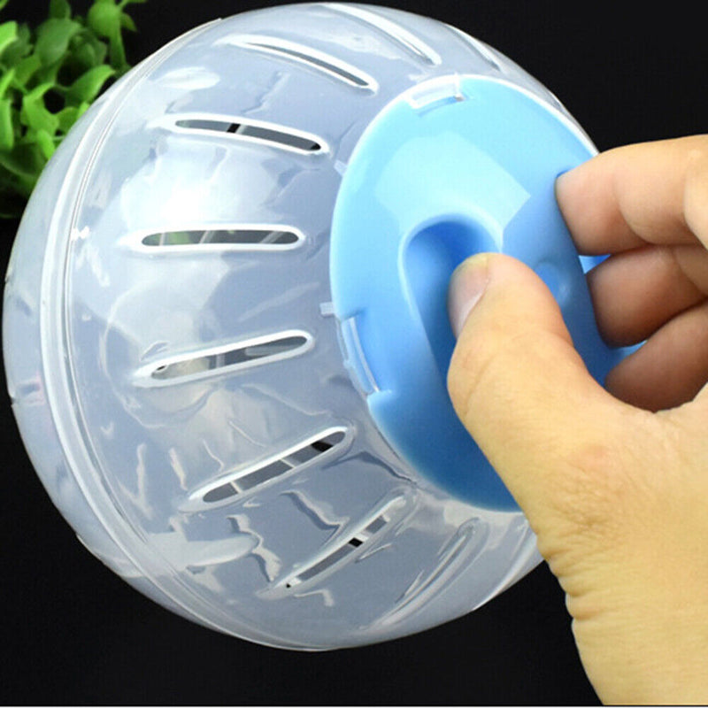 Rodent Mice Running Ball Hamster Exercise Small Pet Funny Toys (Blue 12cm) Newly