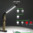 Portable Rechargeable COB LED Flashlight Work Light Lantern n Camping E0G7