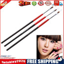 3x Soft and Professional Pen Nail Art Brushes Tool Set